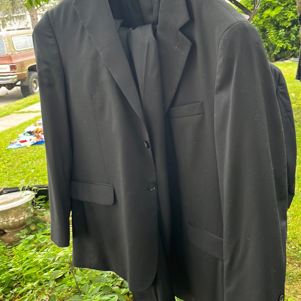Stafford suits and palm beach suits. I have a number of them.